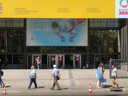 Sede del Ministerio de Sanidad, en Madrid.