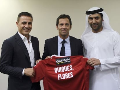 Presentaci&oacute;n de S&aacute;nchez Flores como t&eacute;cnico del Al-Al&iacute;.