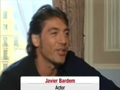 Javier Bardem habla en exclusiva con Iñaki Gabilondo