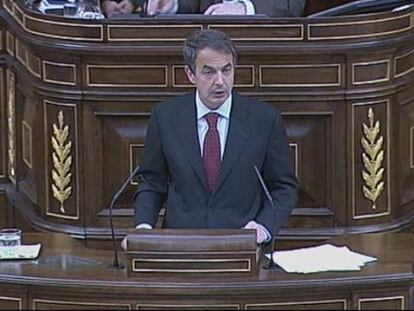 Zapatero: "La resolución no pretende la expulsión del Gadafi"