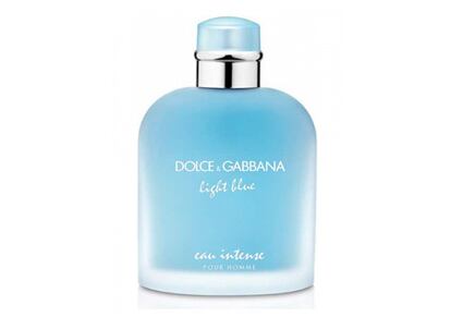 Light Blue Eau Intense Pour Homme, de Dolce & Gabbana. Nueva versión del frescor del Mediterráneo con acentos muy masculinos. Lleva notas de pomelo, mandarina, enebro y ámbar.