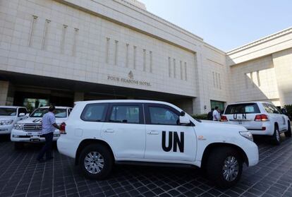 El equipo de inspectores de la ONU llega a Damasco este domingo.