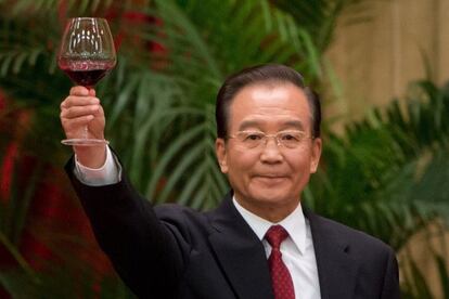 El primer ministro chino, Wen Jiabao.