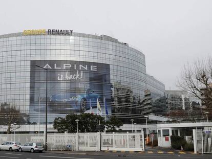 Sede de Renault en París (Francia).