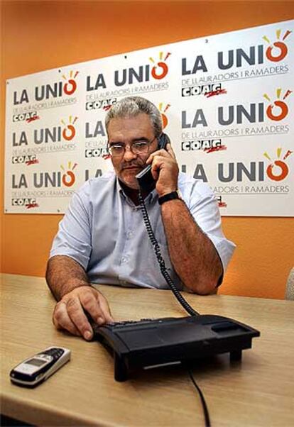 El líder de la Unió, Joan Brusca.