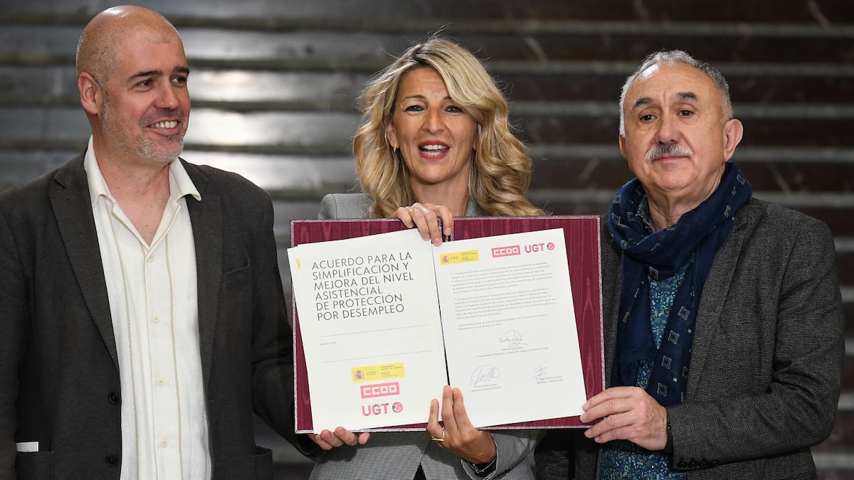 Trabajo firma la reforma del subsidio de paro con los sindicatos y sin ...