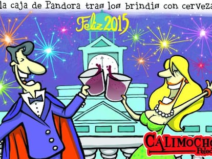 La reina del cava hace ‘clon clon’ con birra