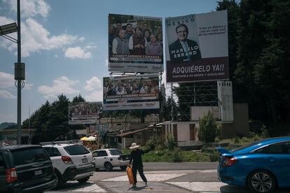 Propaganda electoral en el Estado de México.