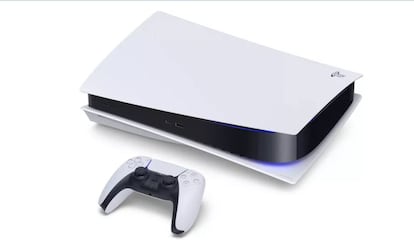 Imagen de la PlayStation 5 de Sony.