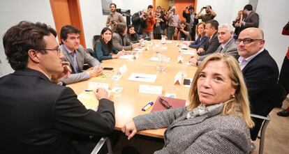 Presentación del informe de la comisión para la reforma de las administraciones catalanas.