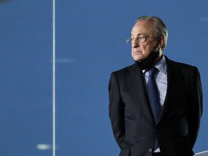 Florentino Pérez, presidente del Real Madrid.