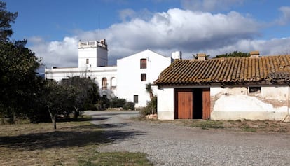 Aspecto del Mas-Miró, en Mont-roig del Camp.