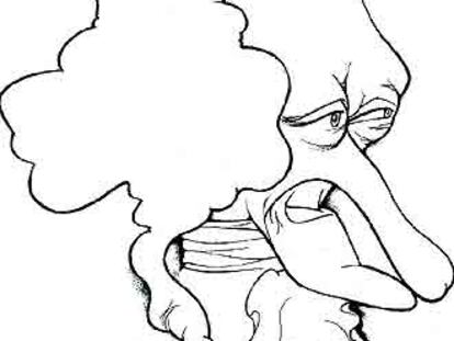 Voltaire (1694-1778) visto por Loredano.