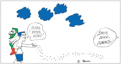 Viñeta de Peridis del 2 de julio de 2025.