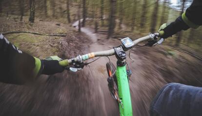 Ruta extrema en bici