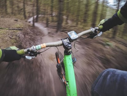 Ruta extrema en bici