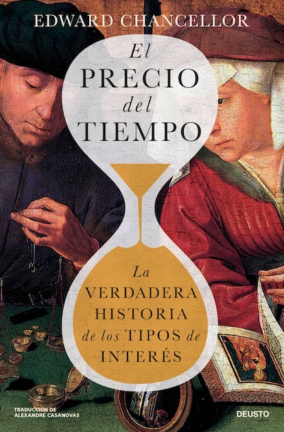 Portad del libro "El precio del tiempo"  de Edward Chancellor. Editorial Deusto 2024