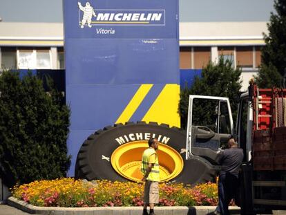 La planta de Michelin en Vitoria emplea a unos 3.300 trabajadores. 