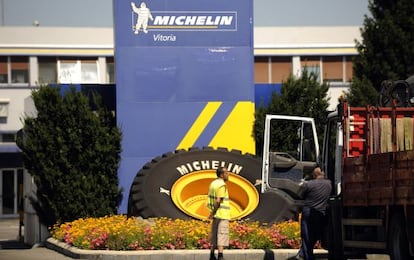 La planta de Michelin en Vitoria emplea a unos 3.300 trabajadores. 