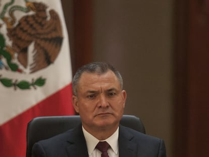 Genaro García Luna en Ciudad de México, en una imagen de archivo.