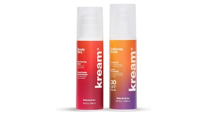 Pack de intensificador y acelerador del bronceado de Kream.