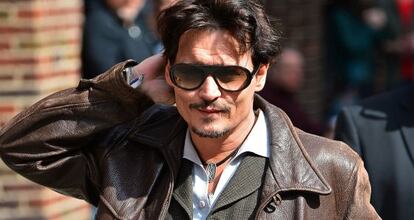 Johnny Depp, por las calles de Nueva York.