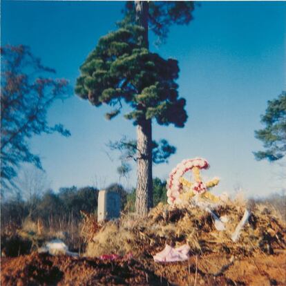 Tumba, día con viento, Stewart, Alabama, 1964