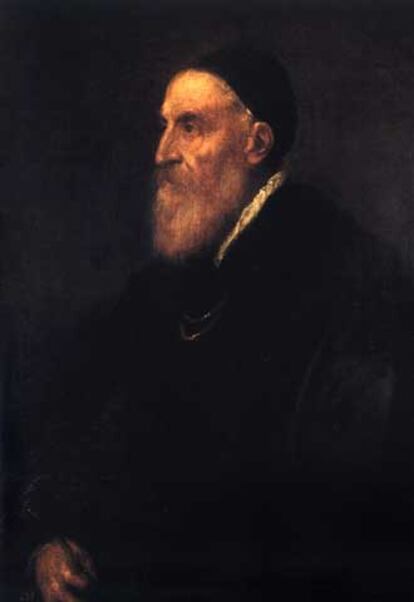 Autorretrato del viejo Tiziano (Museo del Prado).