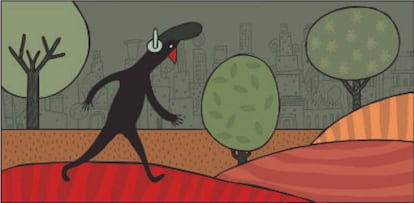 Una ilustración que forma parte de 'Achiote'.