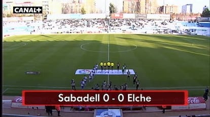 Sabadell 0 - Elche 0