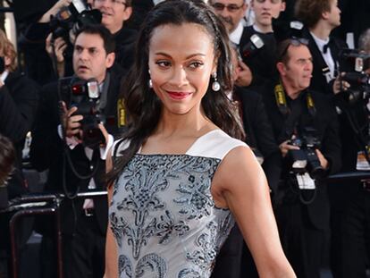 Zoe Saldana: «Envejecer es un hecho y lo llevo con alegría»