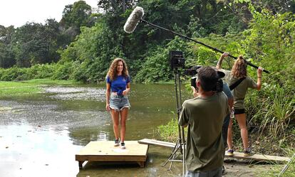 Un ensayo de 'Supervivientes' en Honduras con Laura Madrueño.