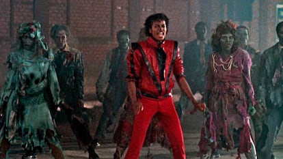 Michael Jackson, en el videoclip de &#039;Thriller&#039;. 