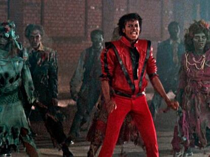 Michael Jackson, en el videoclip de &#039;Thriller&#039;. 