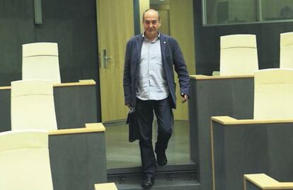 Martin Garitano, diputado general de Gipuzkoa.