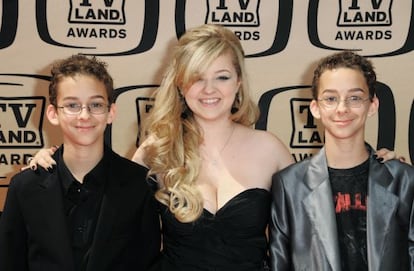 El actor Sawyer Sweeten, en la izquierda de la imagen.