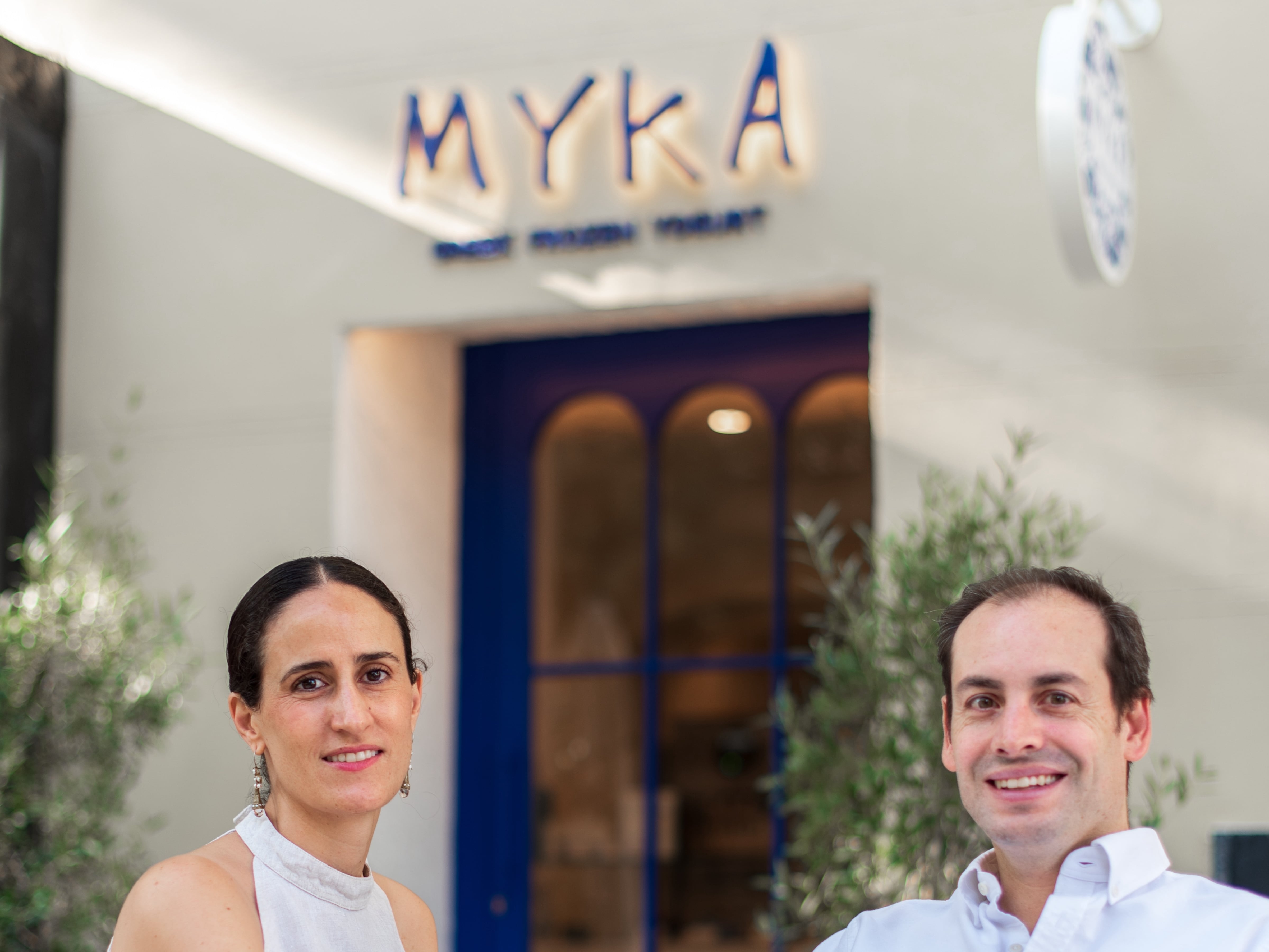 Natalia Morales y Javier Ezquerro, fundadores de Myka
