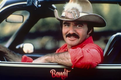 Burt Reynolds, em ‘Agarra-me se Puderes’, de 1977.