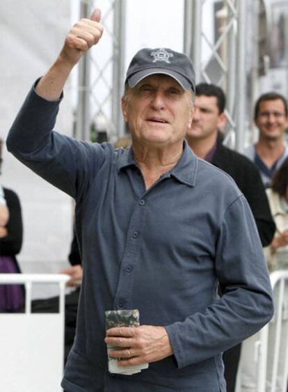 El actor a su llegada al Festival de Cine de San Sebastián