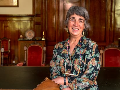 Ana María Alonso Zarza, directora del Instituto Geológico Minero de España.