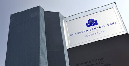 Sede del Banco Central Europeo, en Fráncfort (Alemania).