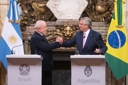 Lula da Silva y Alberto Fernández