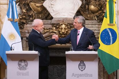 Lula da Silva y Alberto Fernández