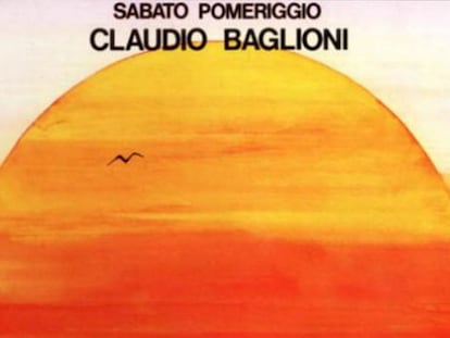 Portada de &#039;Sabato pomeriggio&#039;, de Claudio Baglioni.