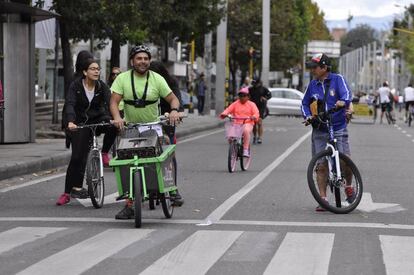 La capital de Colombia tiene 630 kilómetros de carriles para bicicletas. |