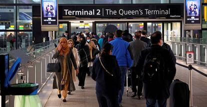 Terminal 2 del aeropuerto londinense de Heathrow.