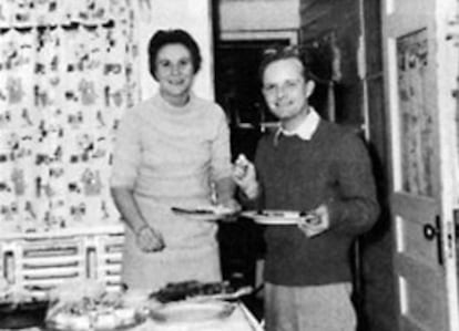 Nelle Harper Lee y Truman Capote.