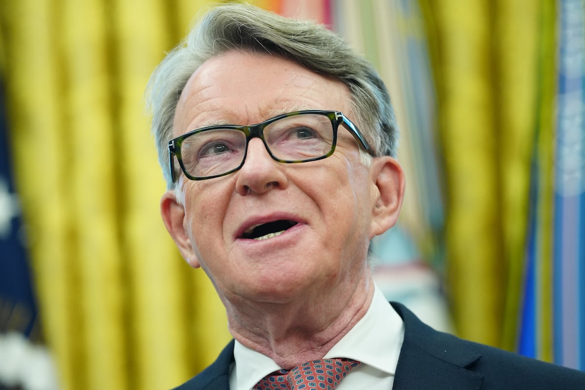 Peter Mandelson renuncia a su escaño en la Cámara de los Lores presionado por el escándalo Epstein