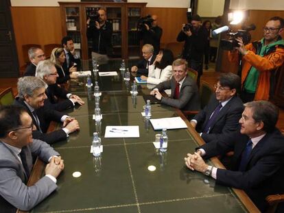 Reunión este lunes entre representantes del Tribunal Superior de Xustiza de Galicia y la Xunta.