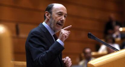 Rubalcaba, en una imagen de archivo.